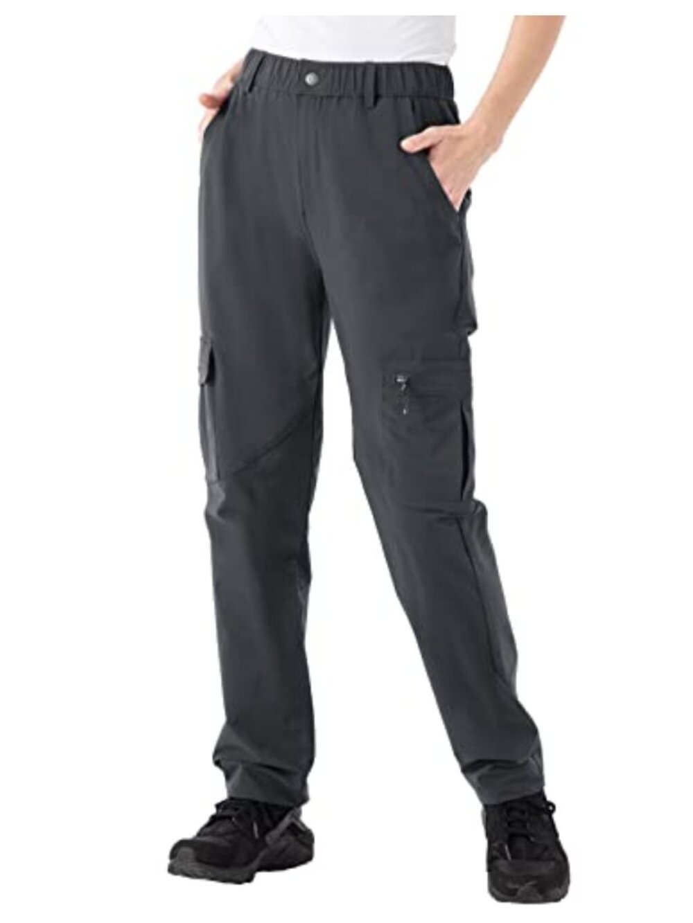 Women's Hiking Cargo Pants Lightweight Stretch Water Resistant Quick Dry UPF